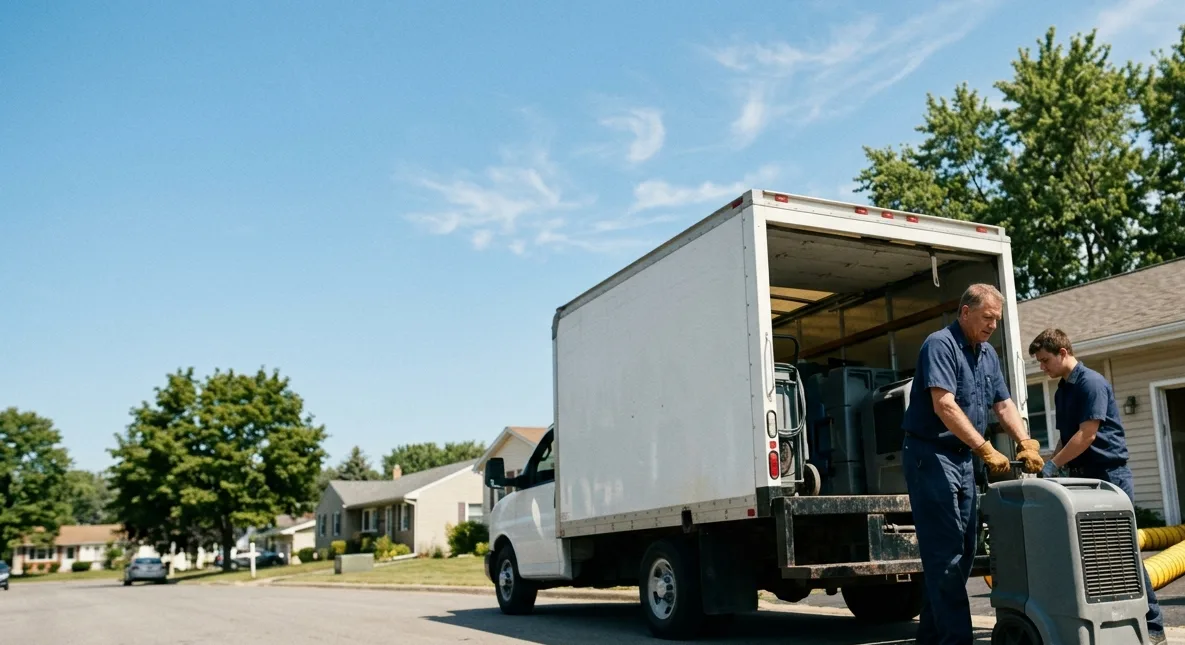 Water Damage Cleanup in Greenbush, MI near me